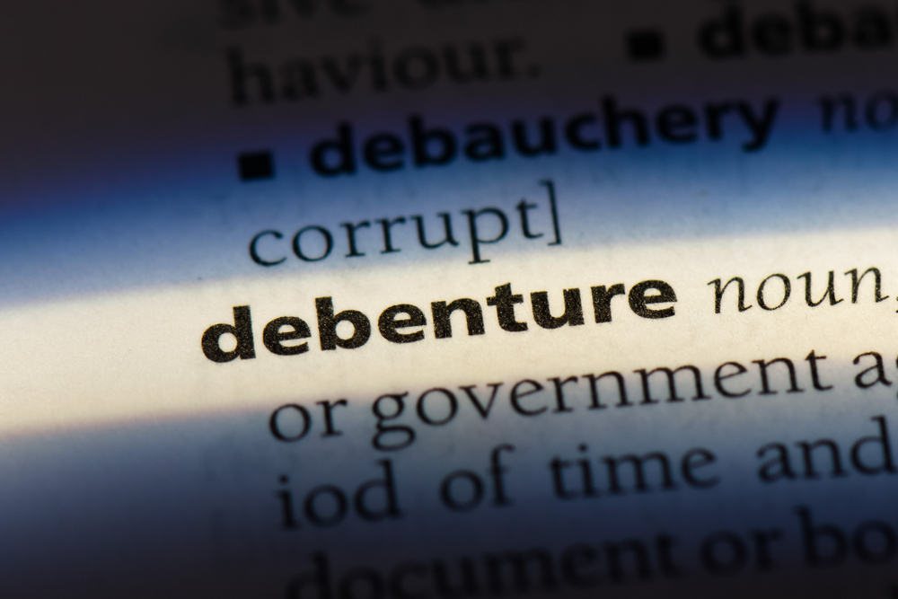 debenture definition small businesses